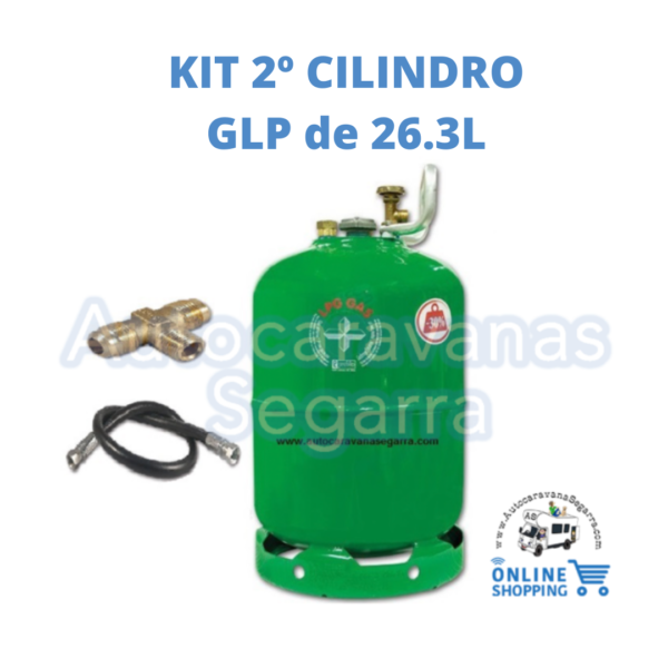 KIT GLP BOMBONA ACERO 26.3L - Imagen 3