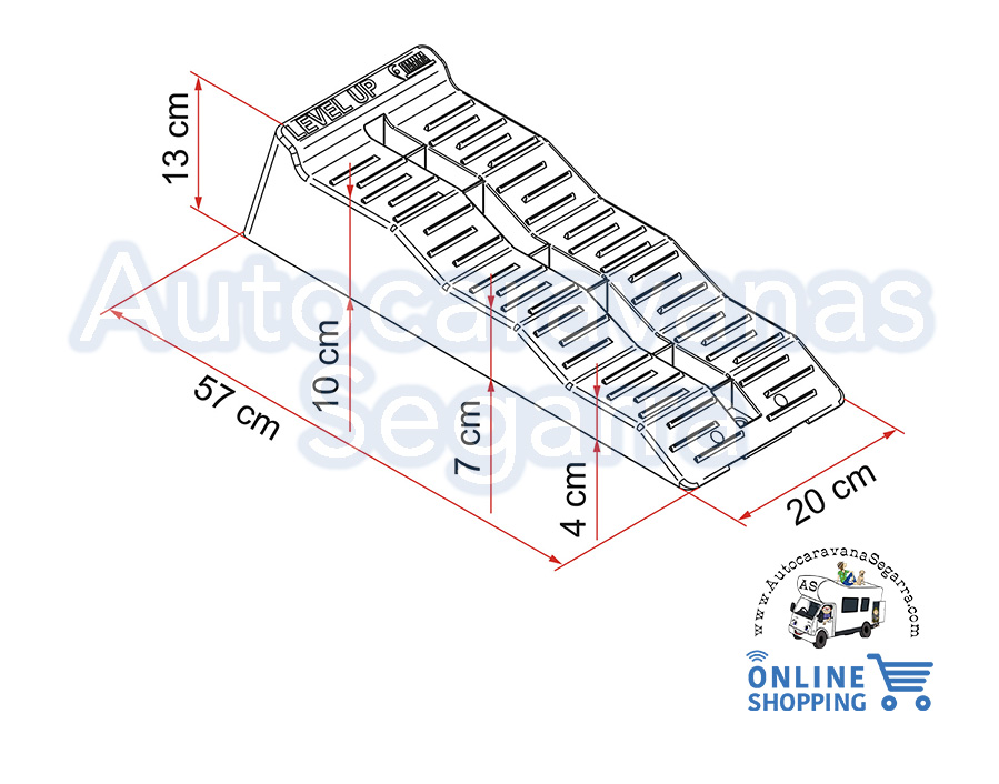 Calzos Level Pro Fiamma - Caravaning Gorbea