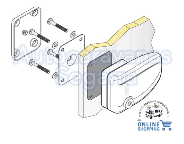 CIERRES FIAMMA SAFE DOOR (3 uds.) - Imagen 3