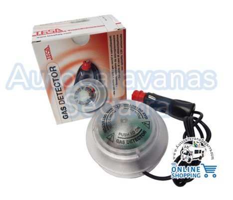 DETECTOR GAS TESA 12V - Autocaravanes Segarra