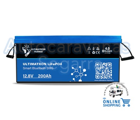 Bateria litio ultimatron ULS 100Ah LiFePO4 autocaravana