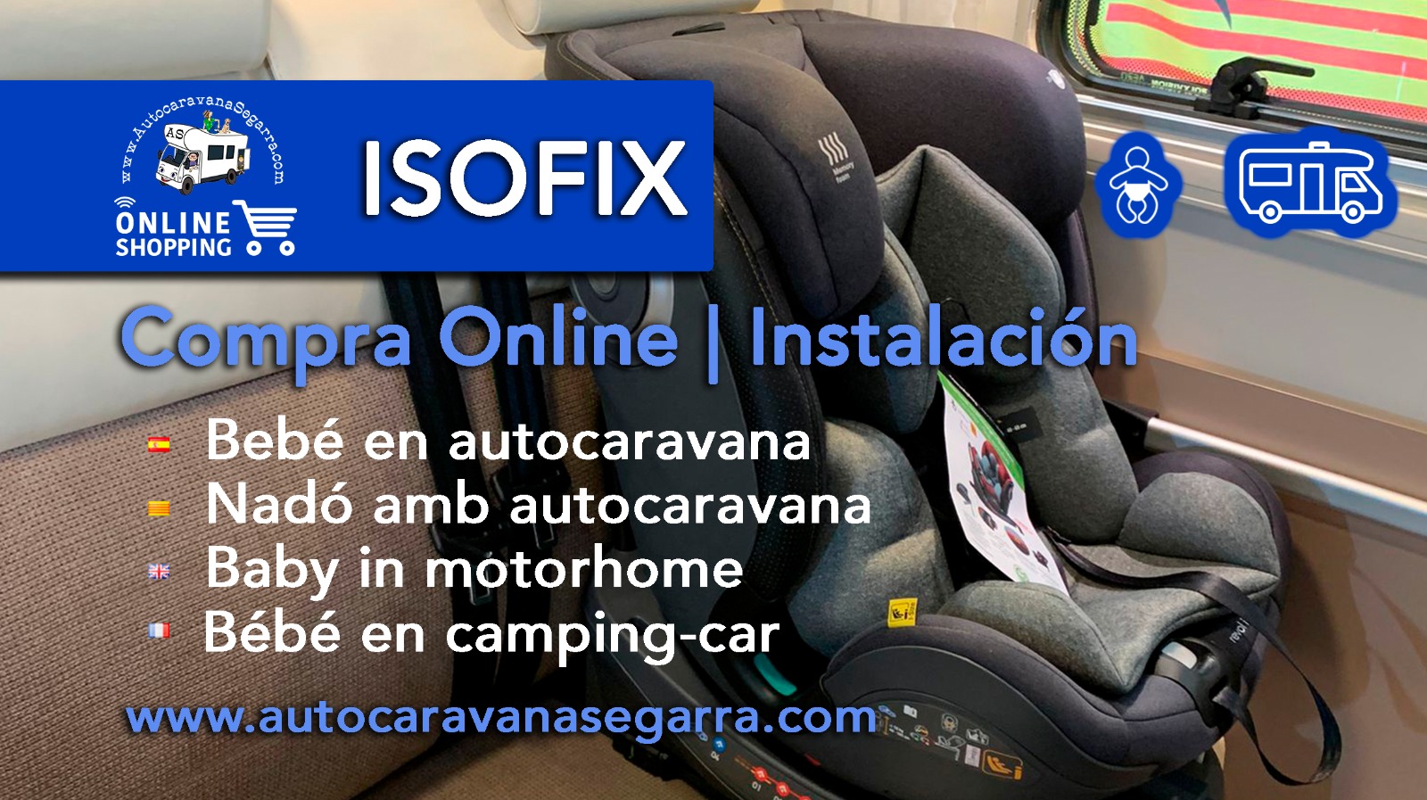 ISOFIX UNIVERSAL - Autocaravanes Segarra