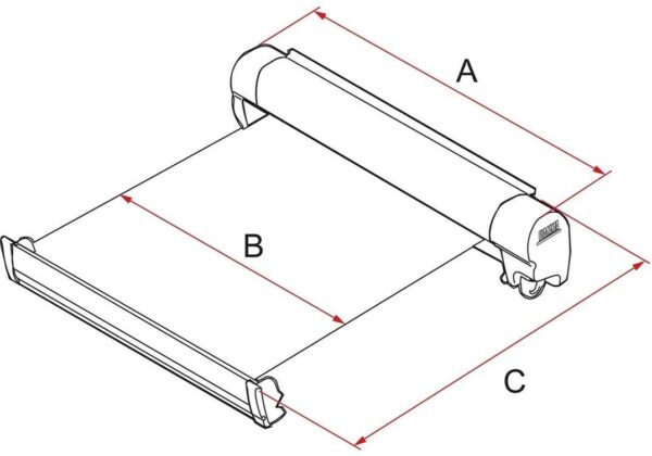 TOLDO BLANCO FIAMMA 45 S - Image 2