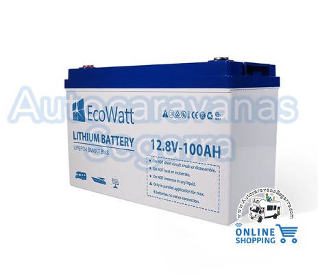 Batería de Litio 12,8V 100Ah Serie Smart